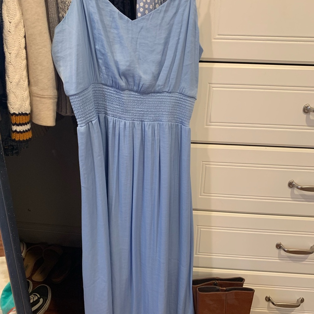 Baby Blue maxi dress